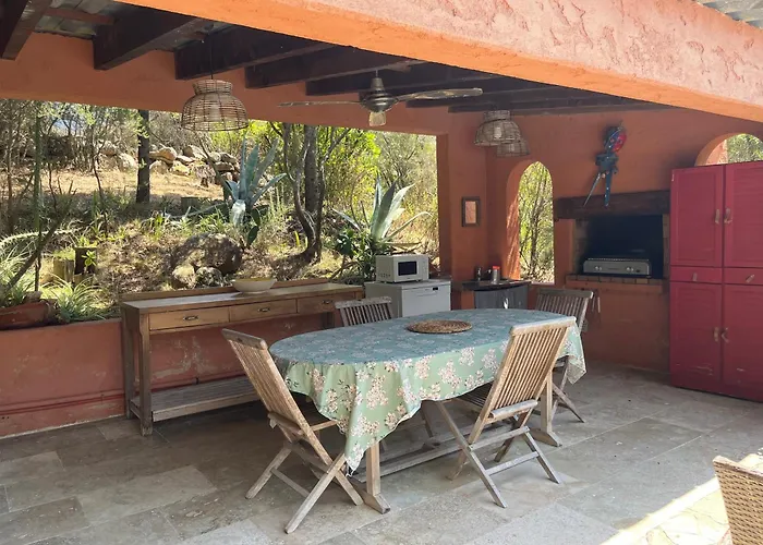 Semesterbostad Casa De Patarra Dans Le Maquis Avec Piscine Privee *