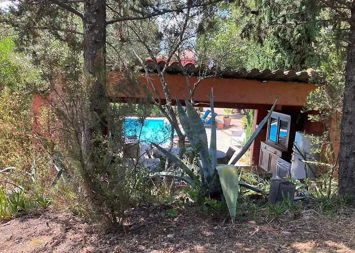 Semesterbostad Casa De Patarra Dans Le Maquis Avec Piscine Privee